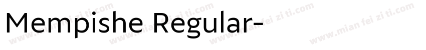 Mempishe Regular字体转换